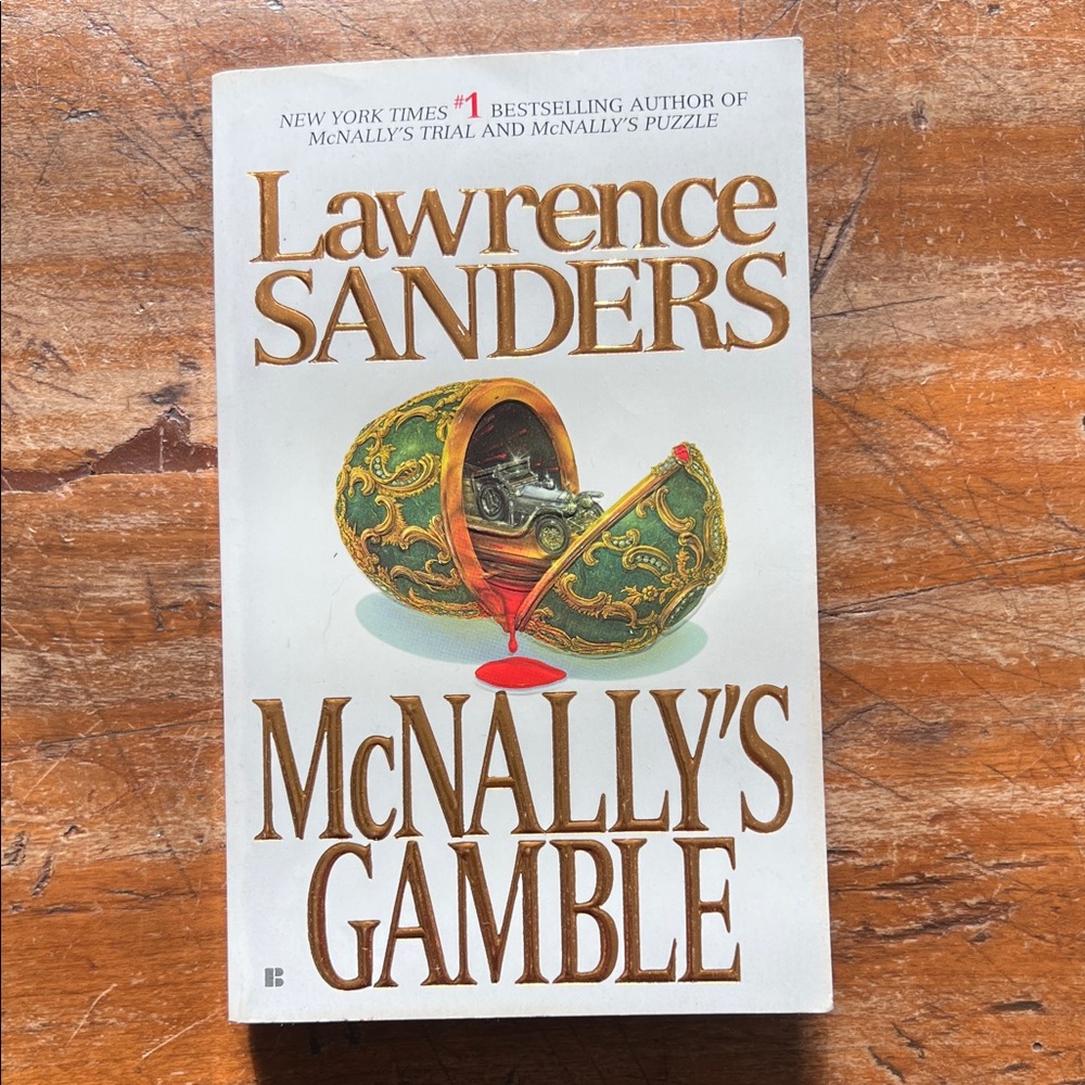 Paperback Nonfiction | McNally's Gamble written by Lawrence Sanders